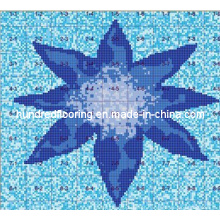 Glass Mosaic Pattern Swimming Pool Mosaic (HSP326)